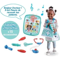 VTECH - 1,2,3 Imite-Moi - Kit Apprenti Docteur Électronique - Jouet d'Imitation Enfant(m-4)