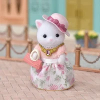 SYLVANIAN FAMILIES - 5461 - La valisette de mode et grande soeur chat persan - Le village(m-4)
