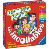 Jeu de Quiz Les Incollables Le grand jeu familial Ravensburger - 7 niveaux de difficulté - Des 6 ans(m-1)