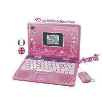 Ordinateur bilingue VTECH Genius XL Color Pro Rose - 6-11 ans(m-2)