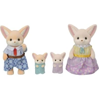 Poupée - SYLVANIAN FAMILIES - Famille Fennec - Multicolore - Articulée et habillée avec soin(m-5)