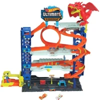 Hot Wheels City-Garage Ultime-Coffret avec 2 voitures incluses HKX48(m-1)