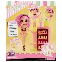 L.O.L. Surprise OMG Sweet Nails™ - Bar a ongles - Poupée mannequin Pinky Pops Fruit Shop - Theme Fruit - A partir de 4 ans(m-6)