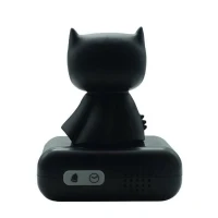 Réveil veilleuse digital LEXIBOOK - Batman - 3D lumineux et sonore - Noir - Enfant(m-2)