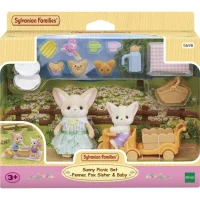 Set de pique-nique Fennec - SYLVANIAN FAMILIES - 2 personnages, vélo et accessoires(m-3)