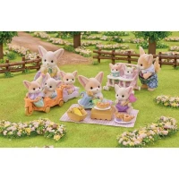 Set de pique-nique Fennec - SYLVANIAN FAMILIES - 2 personnages, vélo et accessoires(m-1)