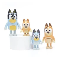 Coffret de 4 figurines de la famille de Bluey - MOOSE TOYS(m-2)