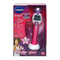 Micro Karaoké Enfant VTECH Kidi Super Star Moov' Rose - 6 ans et +(m-4)