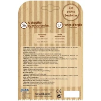 JEMINI Peluche bouillotte Mouton - A chauffer au micro-ondes micro perles d'argile +/- 19 cm(m-3)