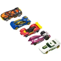 Coffret de 5 voitures Hot Wheels - Modele aléatoire - 400+ modeles - 15 thématiques 1806(m-4)