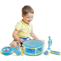 Lexibook - Set Musical Peppa Pig - 7 instruments - Rangement dans le tambour(m-5)