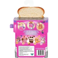 Toasty Treatz - MOOSE TOYS - COOKEEZ MAKERY - Peluche parfumée en forme de toast, grille-pain interactif, Modele peluche aléatoire(m-5)