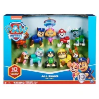 Coffret 10 figurines Pat' Patrouille 10eme anniversaire - PAW PATROL(m-3)