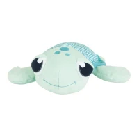 Ma Petite Carapace Peluche Tortue Lumineuse Naturelle +/- 25 cm - JEMINI - Chargeable a la lumiere, fonctionne sans pile.(m-3)