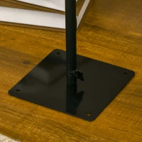 HOMCOM Lumină Copac Cireș cu 150 LED-uri Lampă Decorativă Floare de Cireș pentru Interior 17x17x150 cm Negru(m-4)