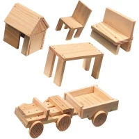 Atelier de menuiserie - SES CREATIVE - Kit complet - Jouets en bois(m-3)