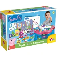Bureau d'activités Peppa Pig Super Desk - LISCIANI GIOCHI - 10 jeux éducatifs(m-1)