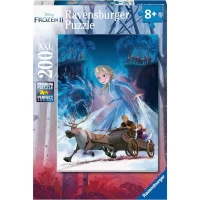 Puzzle La Reine des Neiges 2 - Ravensburger - 200 pieces XXL - Foret mystérieuse - Enfant 8 ans et plus(m-2)