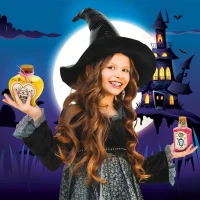 Kit magique - LISCIANI - Crazy Science - Maison des sorcieres - Expériences et potions - Découvertes originales(m-4)