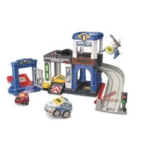 VTECH TUT TUT BOLIDES SERIE PRO - SUPER POSTE DE POLICE INTERACTIF (+ CHRIS, LIEUTENANT DE POLICE)(m-1)