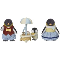 Poupée - SYLVANIAN FAMILIES - La famille Pingouin - Blanc - Multicolore - Modele 5694(m-2)