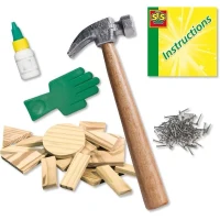 Atelier de menuiserie - SES CREATIVE - Kit complet - Jouets en bois(m-2)