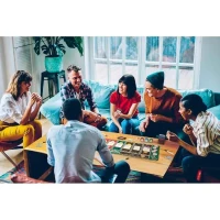 Mattel Games - QUIZ a VEGAS-Jeu de société avec questions et paris version française HNY92(m-5)