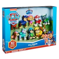 Coffret 10 figurines Pat' Patrouille 10eme anniversaire - PAW PATROL(m-4)