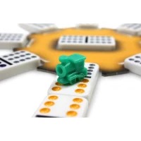 Jeu de dominos Mexican Train TACTIC - Boîte métal - Multicolore - 30 min - Adulte(m-2)