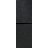 HOMCOM 8-Tier Freestanding Bookcase w/ Melamine Surface Anti-Tipping Foot Pads Home Display Storage Grid Stand Bedroom Living Room Furniture Modern Style - Black(m-8)