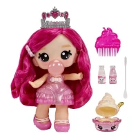 Yummiland - Grande poupée 25 cm a coiffer et câliner - Animal de compagnie + baumes a levre parfumé - Bianca - Des 4ans(m-1)