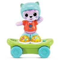 Jouet interactif - VTECH BABY - Mina, mon Chat Rouli'golo - Skateboard - Mixte - 12 mois+(m-1)