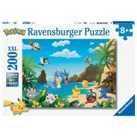 Puzzle 200 pieces XXL - Ravensburger - Attrapez-les tous ! - Pokémon - Dessins animés et BD - Garantie 2 ans(m-1)