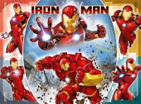 Puzzle 100 pieces XXL, Le puissant Iron Man / Marvel Avengers, 00013377, A partir de 6 ans, Ravensburger, MARVEL HEROS(m-3)
