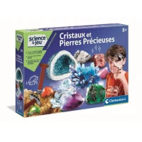 Clementoni - Science & Jeu - Création de Cristaux et pierres précieuses - A partir de 8 ans(m-1)
