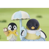 Poupée - SYLVANIAN FAMILIES - La famille Pingouin - Blanc - Multicolore - Modele 5694(m-3)