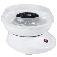 HomCom Macchina per Zucchero Filato, bianco, 27x26x18cm(m-1)