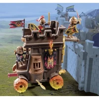 PLAYMOBIL 71643 Char de combat avec canon des Burnham Raiders, Novelmore, 68 pieces, Des 4 ans(m-5)