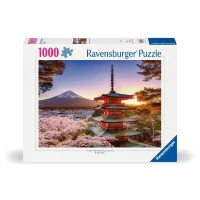 Puzzle 1000 pieces Cerisiers en fleurs du Mont Fuji, Adultes et enfants, Des 14 ans, Puzzle de qualité supérieure, 12000582, Ravensb(m-2)