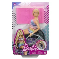 Barbie-Poupée avec fauteuil roulant-Barbie Fashionistas HJT13(m-3)