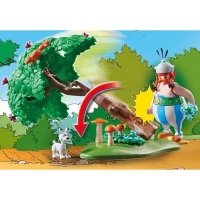 PLAYMOBIL 71160 Astérix La chasse au sanglier, avec Astérix, Obélix et Idéfix, 52 pieces, Des 5 ans(m-3)