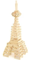 Jeu de construction en bois - JEUJURA - TECAP 3XL - 200 planchettes - Mixte - A partir de 4 ans(m-3)