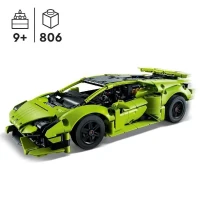 LEGO Technic 42161 Lamborghini Huracán Tecnica, Kit de Maquette de Voiture pour Enfants Fans de Sport Automobile(m-2)
