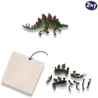 Fouille de dinosaures et de squelettes 2 en 1 - Stégosaure - SES CREATIVE(m-4)