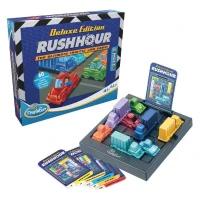Rush Hour Deluxe - Ravensburger - Casse-tete Think Fun - 60 défis 5 niveaux - Des 8 ans(m-2)