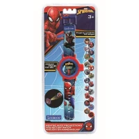 Montre digitale de projection Spider-Man - LEXIBOOK - 20 images - Bracelet ajustable - Des 3 ans(m-4)