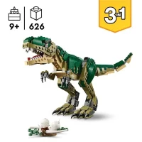 LEGO Creator 31151 3-en-1 Le T-rex - Dinosaure jouet tricératops ou ptérodactyle(m-2)