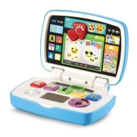 VTECH BABY - Baby Ordi des Découvertes - Ordinateur portable interactif pour enfants - Bleu - Mixte(m-1)