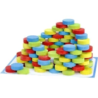 Iglooo 100 Pieces - JEUJURA - Jeu d'Adresse et de Logique avec Palets et Tapis, Regles des Jeux Incluses(m-4)