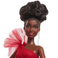 BARBIE Poupée joyeux noël brune HRM62(m-4)